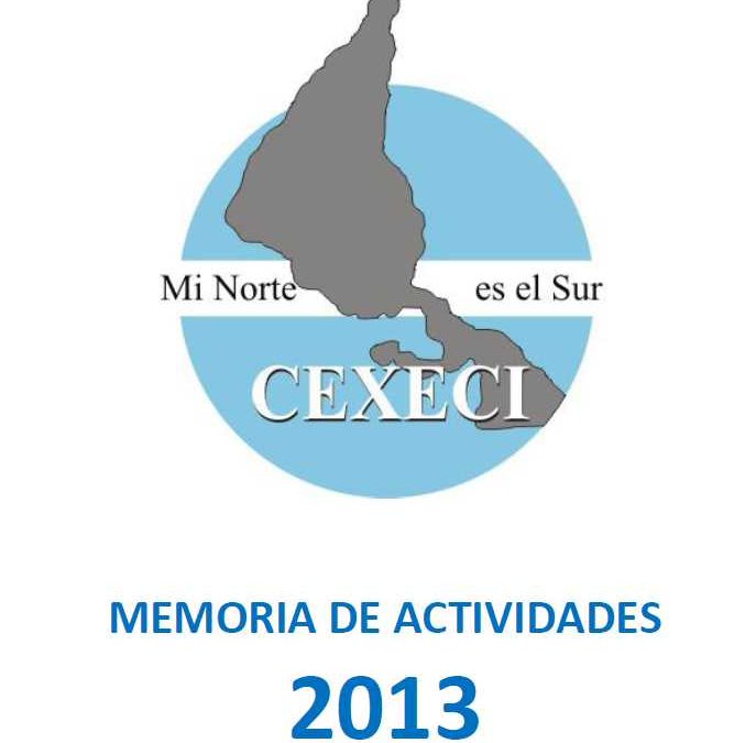 Memoria de actividades 2013 (CEXECI)
