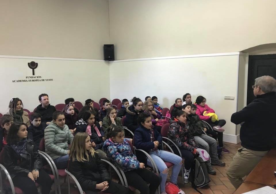 Visita de los colegios Almanzor y Sierra de Gredos de Navalmoral de la Mata