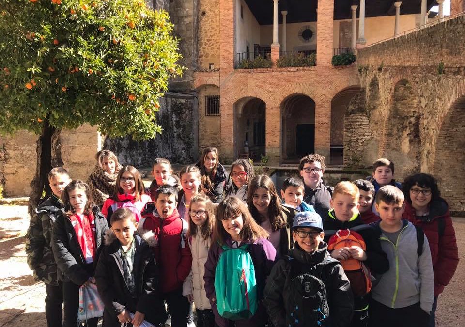 Visita del colegio Campo Arañuelo de Navalmoral de la Mata