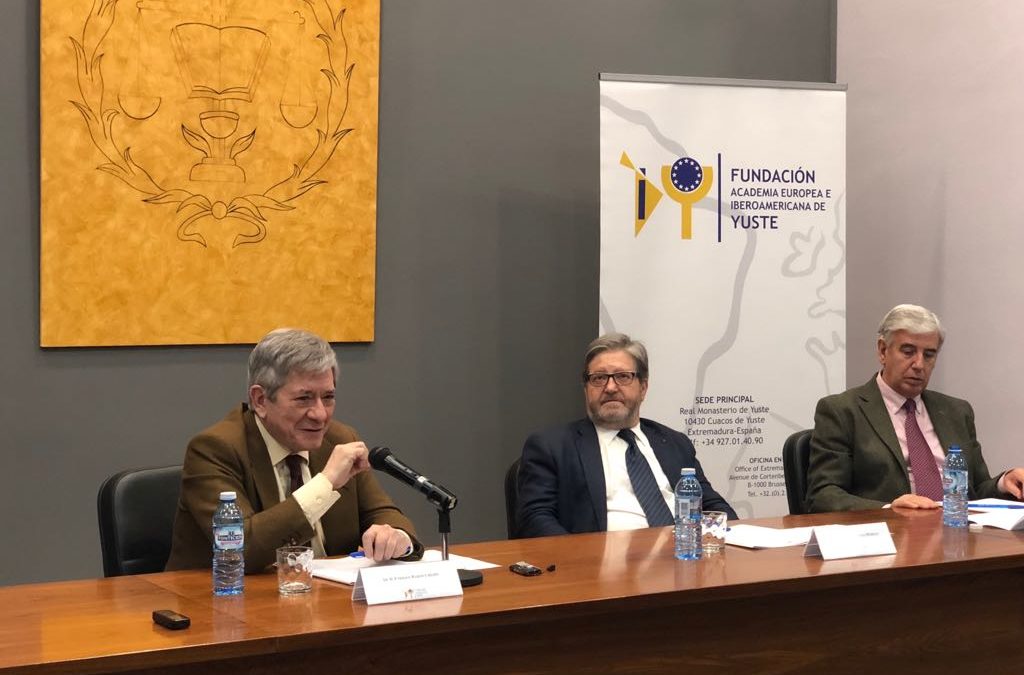 Enrique Barón, expresidente del Parlamento Europeo, analizará la situación y las perspectivas de la Unión Europea en una conferencia de Aula EuroIberoamérica