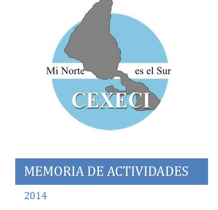 Memoria de actividades 2014 (CEXECI)