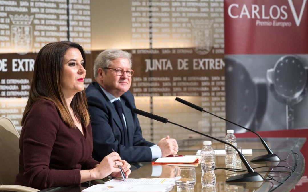 Rueda de prensa anuncio Premio Europeo Carlos V 2018