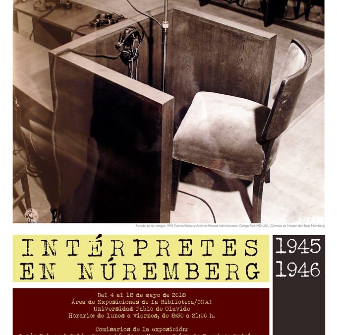 Exposición «Los intérpretes de Nüremberg”