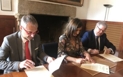 La Fundación Yuste firma un acuerdo con la Universidad de Salamanca y la Fundación Muñoz Torrero para colaborar en ámbitos académicos y culturales
