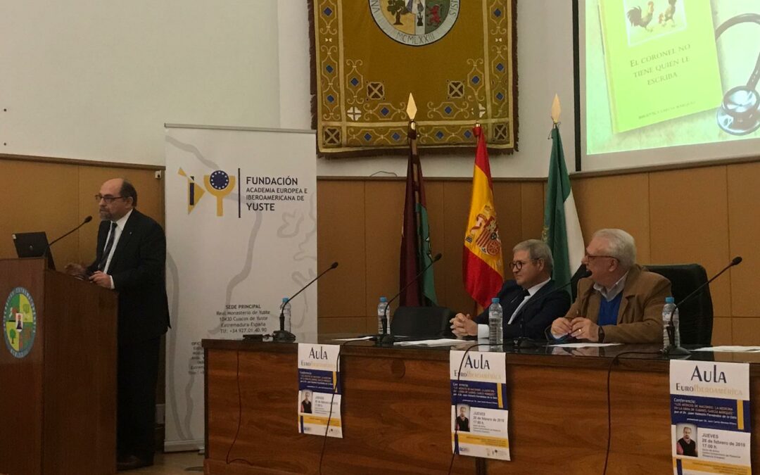 Fundación Yuste programa en Plasencia una conferencia sobre la medicina en el realismo mágico de Gabo