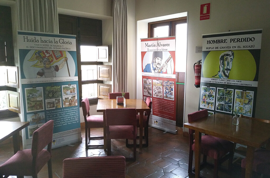 Fundación Yuste muestra en Jarandilla de la Vera su colección de cómics ‘Extremeños en Iberoamérica y Europa – Historieta’