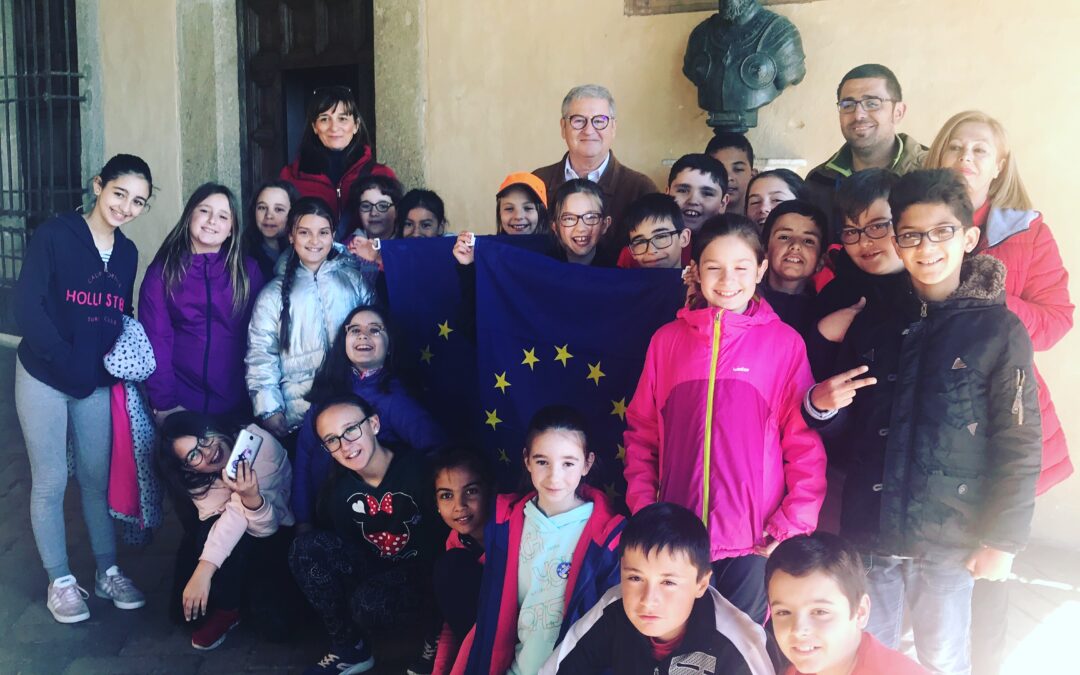Visita del colegio El Pozón de Navalmoral de la Mata