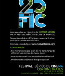 ¿Quieres ser JURADO JOVEN del 25 Festival Ibérico de Cine de Badajoz?