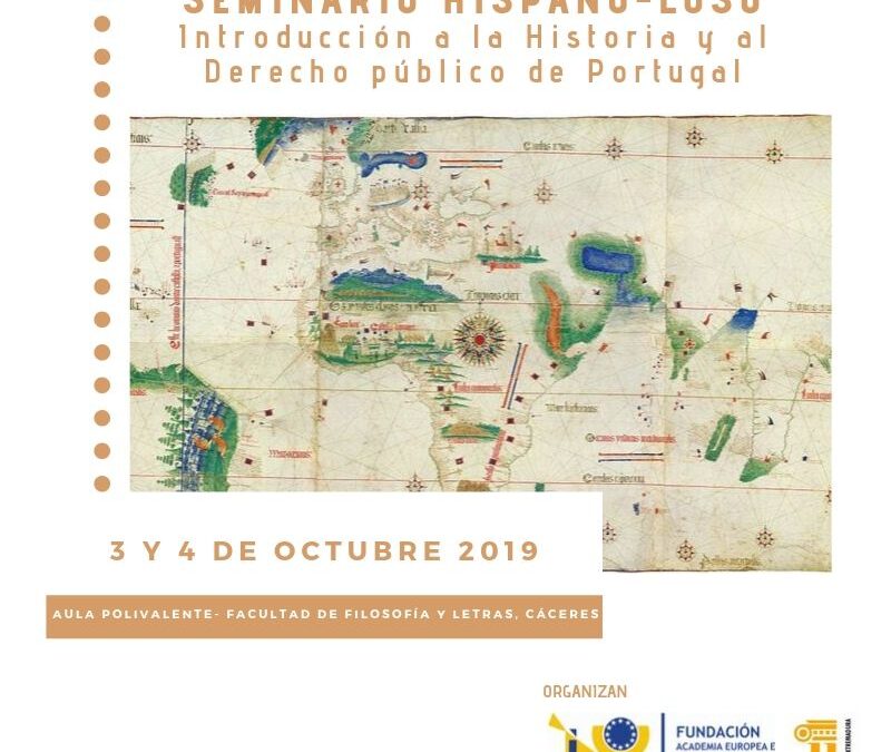 Seminario hispano-luso Introducción a la Historia y al Derecho público de Portugal