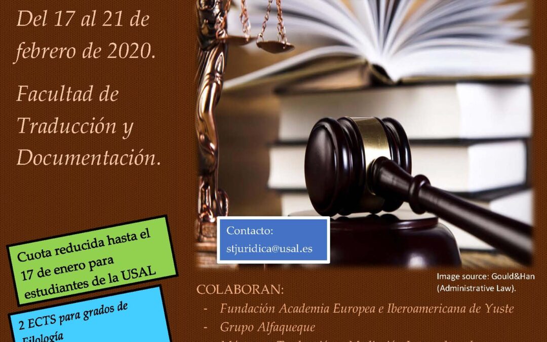 VIII Seminario de Traducción Jurídica e Institucional para Organizaciones Internacionales
