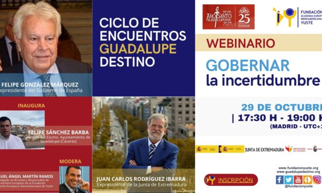 WEBINARIO «GOBERNAR LA INCERTIDUMBRE»