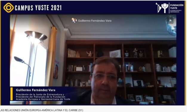 Fernández Vara aboga por reforzar el papel de España para servir de puente entre la Unión Europea y América Latina