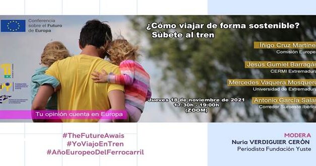 WEBINAR “HOW TO TRAVEL SUSTAINABLY? GET ON THE TRAIN”