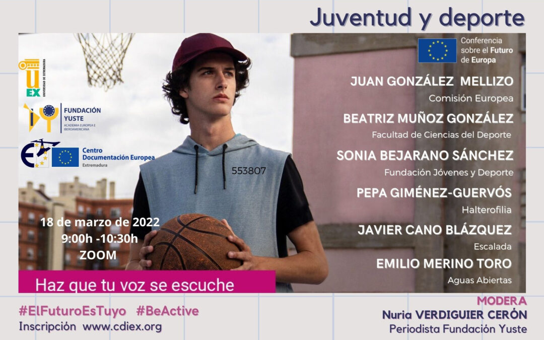 Juventud y deporte. Tu opinión cuenta en Europa