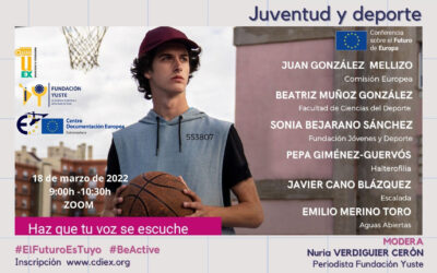 Juventud y deporte. Tu opinión cuenta en Europa