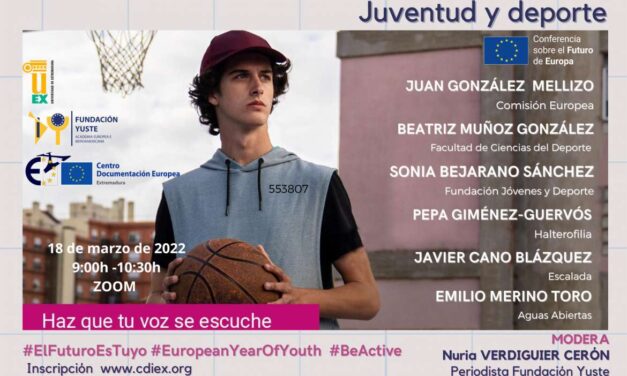 La Fundación Yuste organiza un webinario sobre Juventud y Deporte