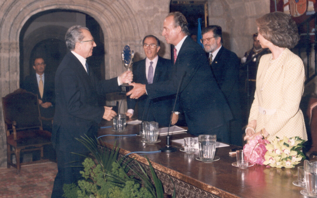 La Fundación Yuste lamenta el fallecimiento de Jacques Delors, Premio Europeo Carlos V