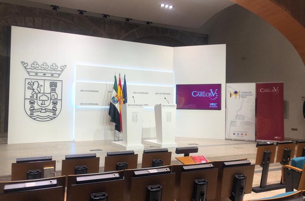 Rueda de prensa para anunciar la convocatoria del XVII Premio Europeo Carlos V