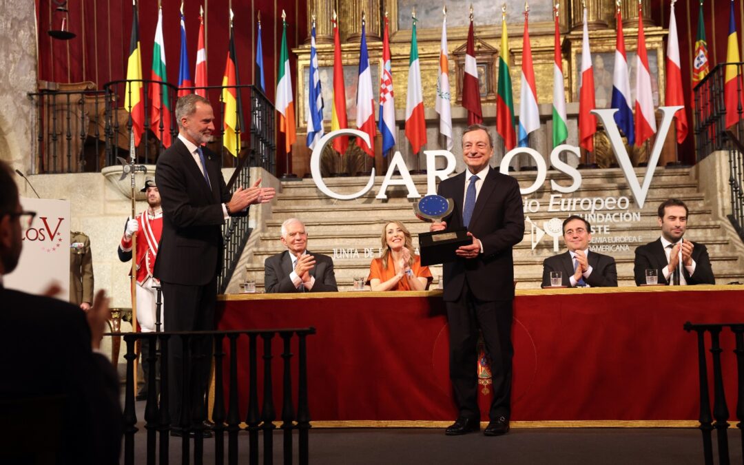 Felipe VI insta a Europa a afrontar los retos futuros con valentía, solidaridad y compromiso