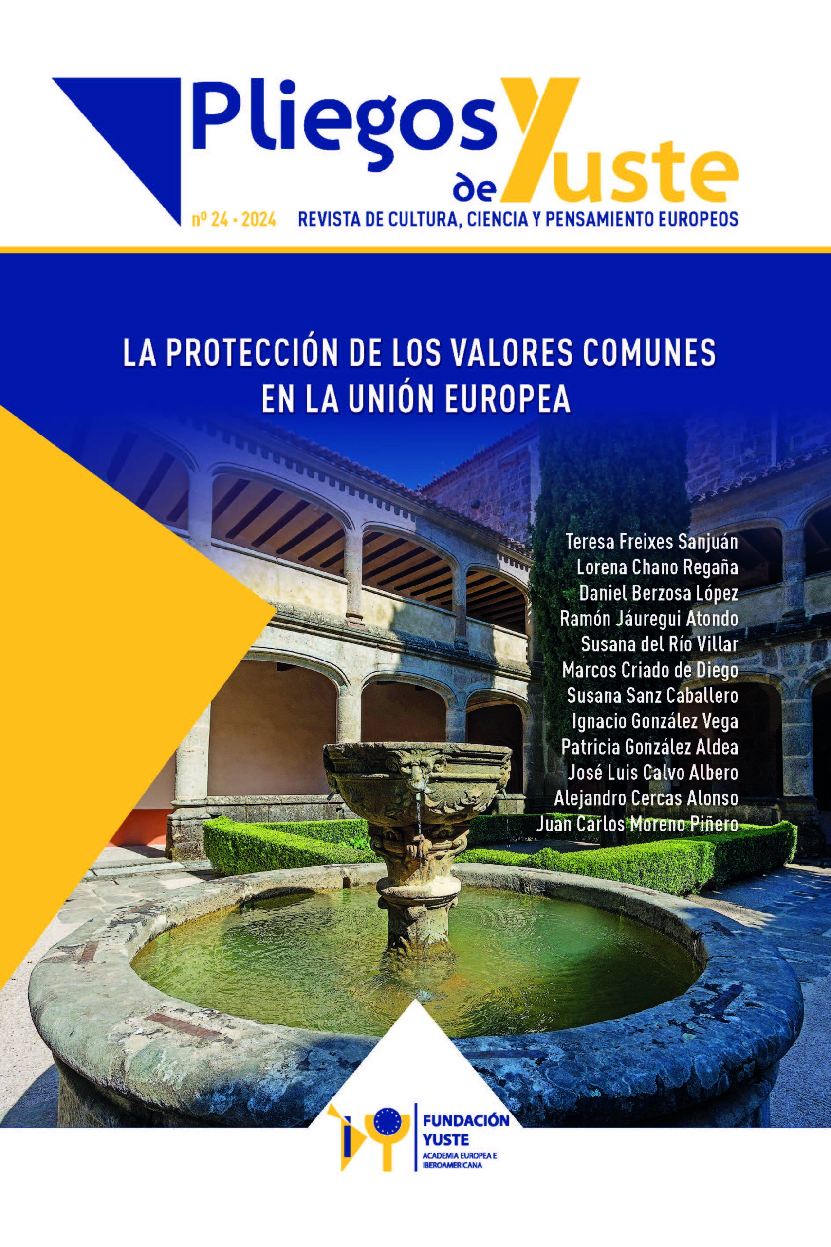 PORTADA Pliegos de Yuste n_24