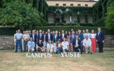 La Junta de Extremadura considera Campus Yuste como un lugar para mirar al mundo con profundidad