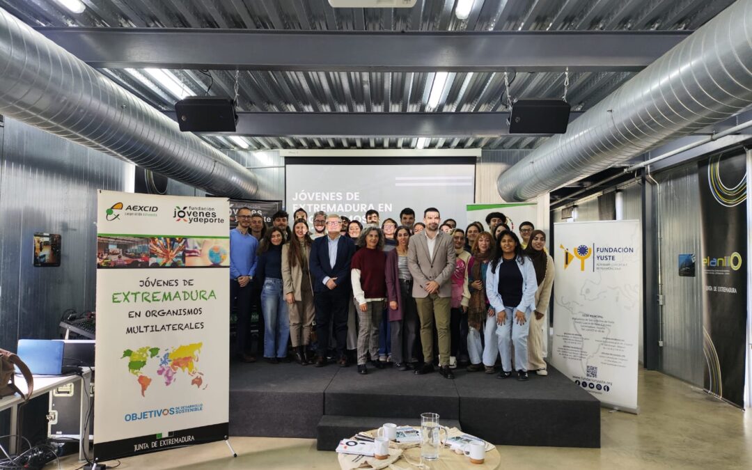 Jóvenes extremeños participan en la formación presencial del programa “Jóvenes de Extremadura en Organismos Multilaterales”