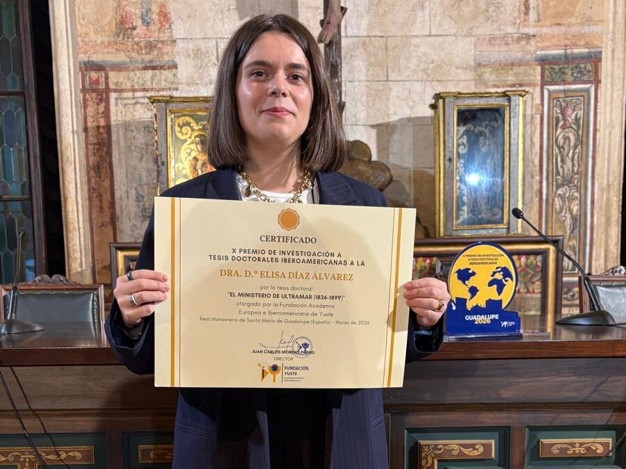 La investigadora Elisa Díaz Álvarez gana el X Premio de Investigación a Tesis Doctorales Iberoamericanas de la Fundación Yuste