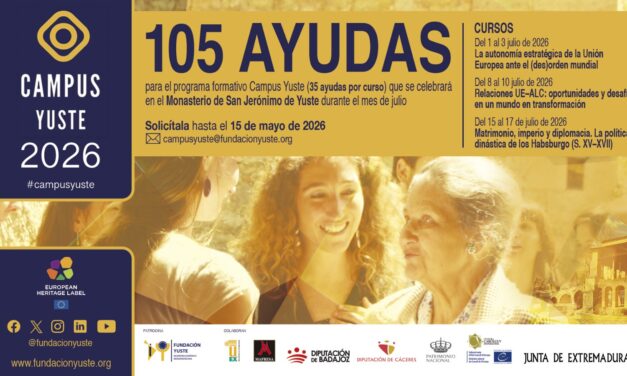Yuste Foundation Is Offering 105 Grants for the Campus Yuste Summer Courses