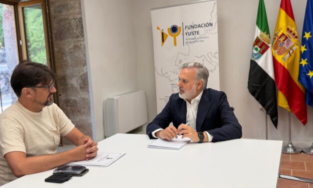 El director de la Fundación Yuste continúa su ronda de contactos con agentes de la comarca del Campo Arañuelo