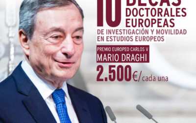 La Fundación Yuste convoca 10 Becas Europeas Premio Europeo Carlos V – Mario Draghi para investigar los grandes desafíos de la Unión Europea