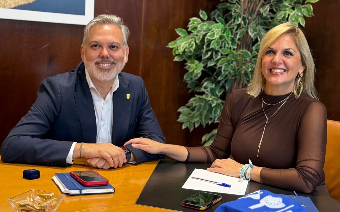 Fernando Pizarro aborda con Elena Manzano las líneas estratégicas de la Fundación Yuste para el periodo 2027-2030